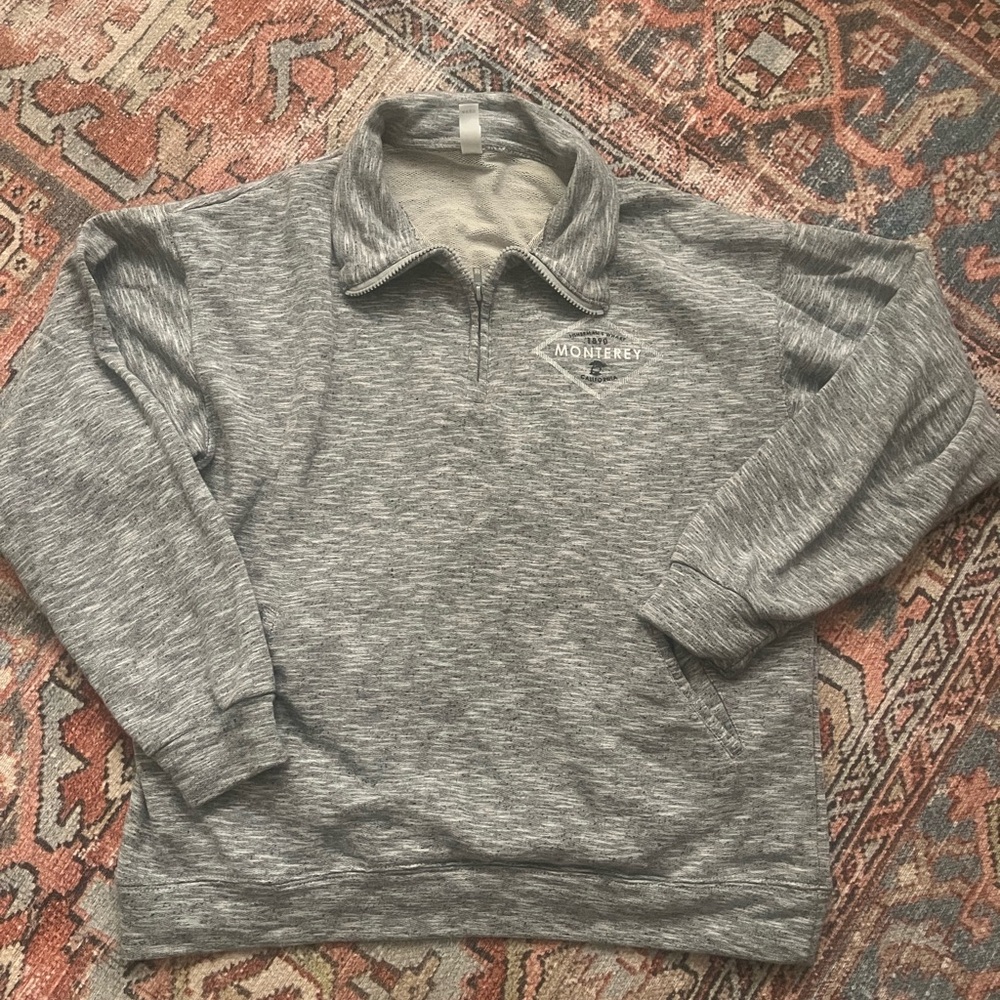 Vintage Monterey California collared sweater